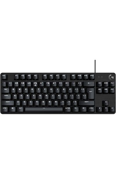 logitech G413 TKL SE Mechanical Gaming Keyboard, Black