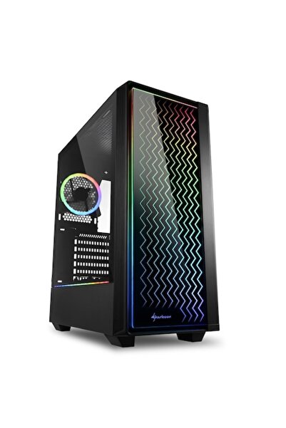 SHARKOON LIT 200 RGB PC Case, Black