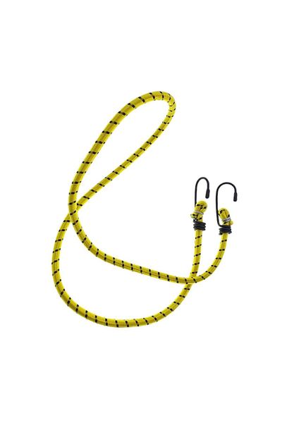 Diversi Producatori Bandă elastică FS-11635, 7mm X 100cm, frânghie flexibilă, ancorare și fixare, uz general, galbenă
