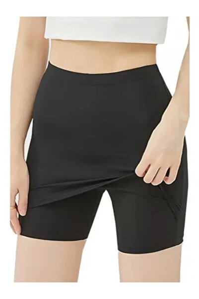 MİSS AYZA İÇTEN GELEN ŞIKLIK MissAyza Çift Katmanlı Etek Altı korse şort