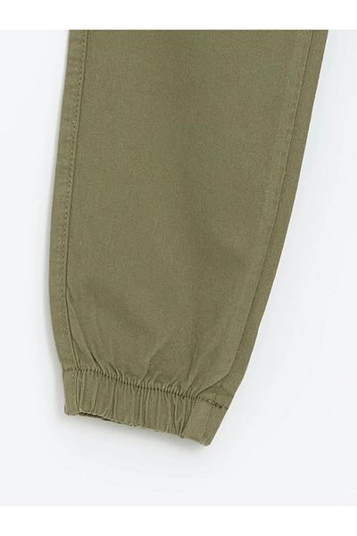 LC Waikiki Lcw Kids Khaki Boys Jogger Pants with Elastic Waist