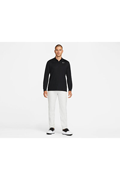 Nike Men's Long Sleeve Polo Golf T-Shirt Drı Fıt Victory