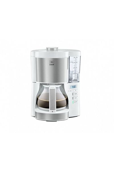 melitta Coffee Machine Look Timer 1025-07, 10 cups, White
