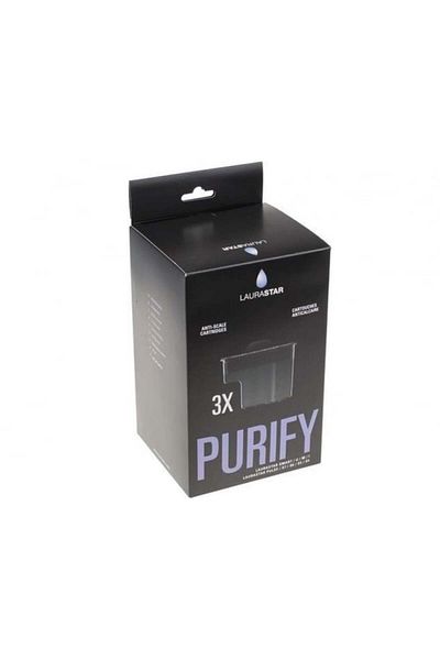 LAURASTAR Set 3 cartușe anticalcar statie de calcat Purify