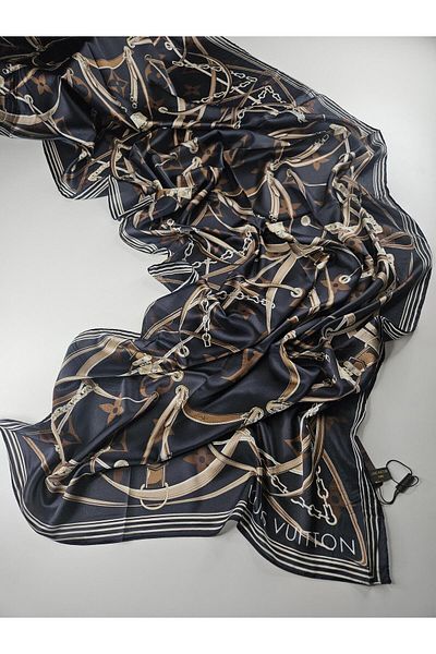 Webinay Home Lv Voile Silk Shawl New Season Premium Quality Luxury Silk Shawl