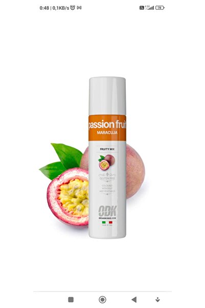 orsadrinks Odk Passion Fruit (Çarkifelek) Meyve Püresi