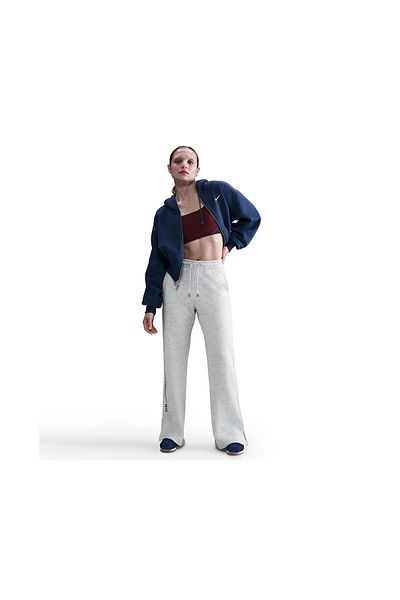 Nike Γυναικείο Καθημερινό Παντελόνι Φόρμας W Nsw Classic+ Wide Leg Spd
