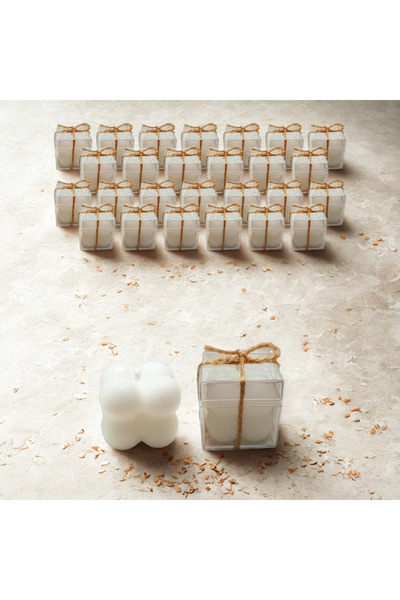 ZEYN'STUFFS Soft Renk Mini Bubble Mum Davet Nikah Söz Nişan Diş çıkarma doğum...