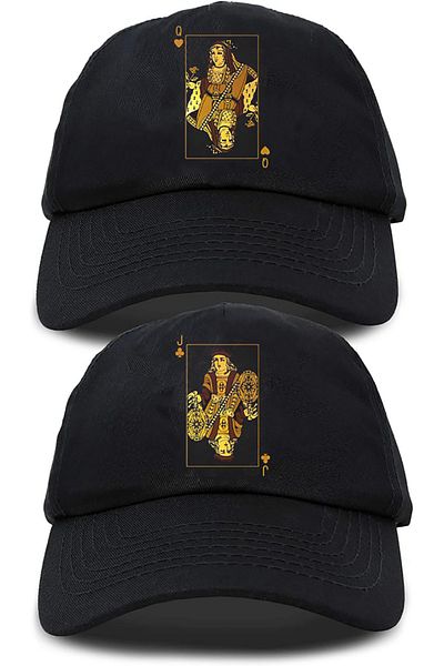 LEIVOR Mug Girl & Fly Valve Printed Black Double Double Combination Snapback Hat