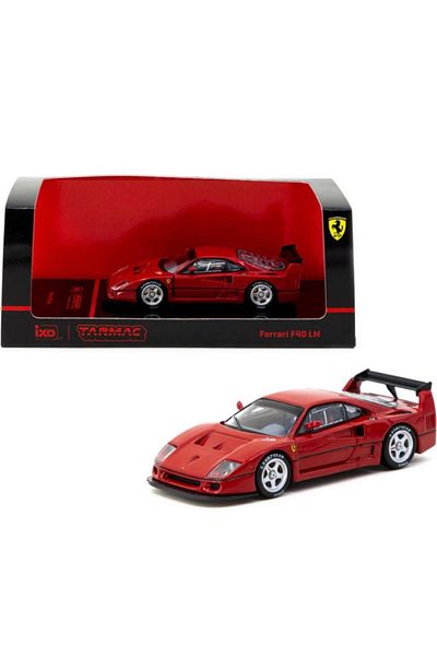 Tarmac Works Ixo 1:64 Ferrari F40 Lm - Red Model Car