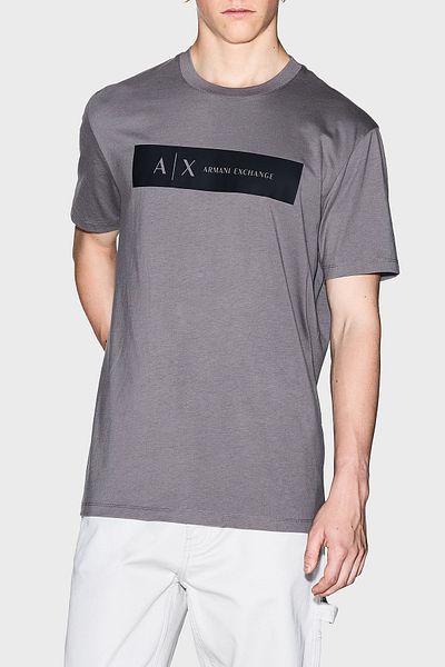 Armani Exchange Logo Printed Cotton Regular Fit Crew Neck t Shirt Men t Shirt Xm001425 Af1036