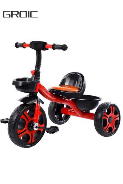 unbranded Toddler Tricycle with Adjustable Seat and Non-slip Tires