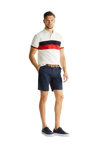 Tommy Hilfiger Sport _.TommyHilfiger Polo Neck Pique υφασμάτινο μπλουζάκι