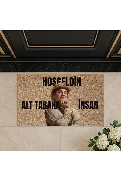 Tahtakale Toptancısı Welcome Substrate Human High Quality Digital Printed Anti-Slip Door Mat – Prince Themed