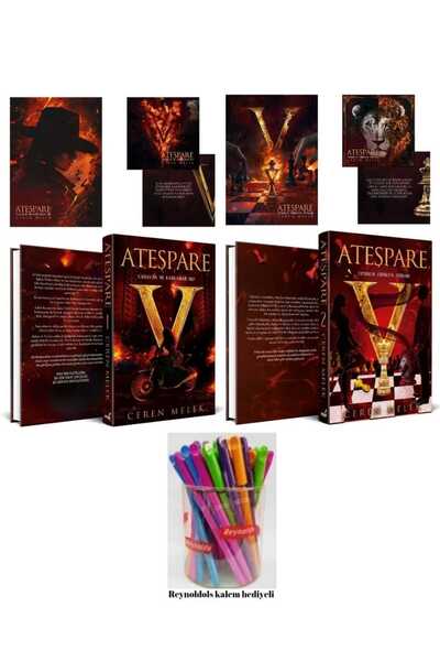 İndigo Kitap Ateşpare 1 Ciltli / Ateşpare 2 Ciltli 2 Kitap