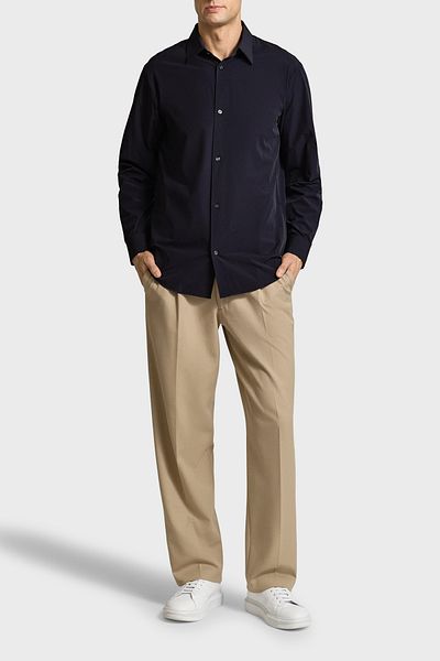 Armani Exchange 100% Cotton Regular Fit Classic Collar Shirt Men Shirt Xm001567 Af19193 Ub101