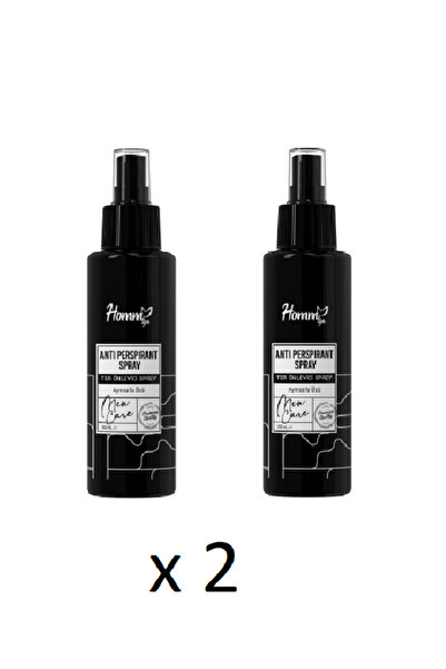 Homm Life Men Care Ter Önleyici Sprey 150 ml - 2 Adet