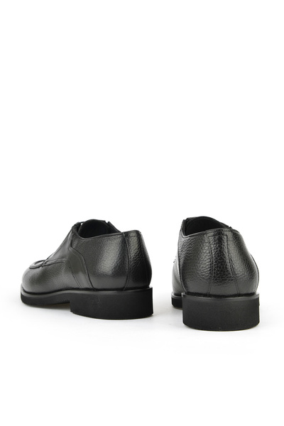 Ziya , Men's Genuine Leather Shoes 151145Z316 Black