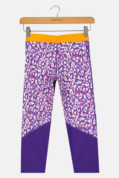 Nike Kids Girl Sportswear Fit Training Tights, Purple
