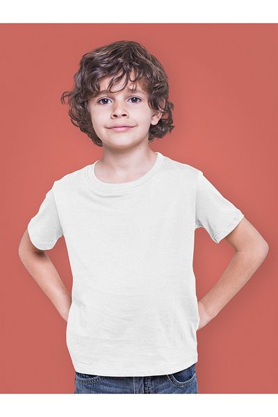 SEVBANO Basic Unprinted Unisex Children's T-Shirt (1-12 Years)