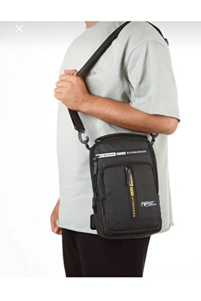 Newish Polo Men's Backpack Hand and Shoulder Bag-Body Bag and Mailman