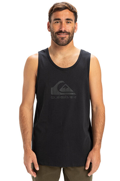 Quiksilver EV COMP LOGO TANK Siyah Erkek Kısa Kol Gömlek
