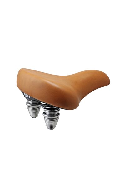 Selle Monte Grappa Широка пружинна седла - Удобна седалка за градски велосипед | 23x26 см