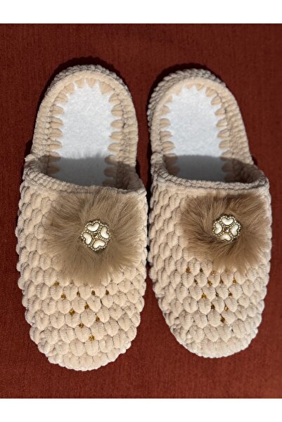 terlik dünyası El Yapımı Kadın Terliği