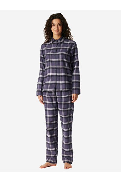 Schiesser Pyjama Selected Premium Warming Schlafanzug Schlafmode Bequem