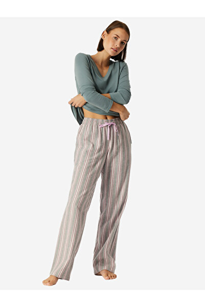 Schiesser Pyjamahose Mix & Relax Schlaf-Hose Pyjama Schlafmode