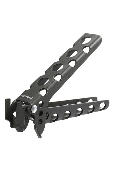 Choice black Tomshoo Aluminum Pot Clamp Pan Handler Pot Lifter Cooking Gripper Pot Anti-Hot Clip Holder Cla