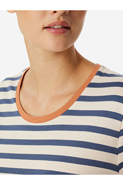 Schiesser Nachthemd Casual Essentials Nacht-Hemd Schlafmode Sleepwear