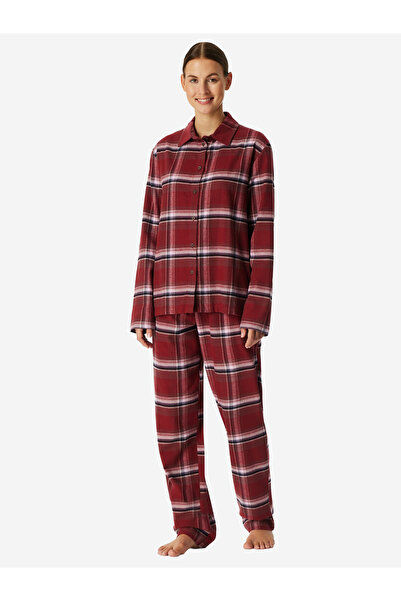 Schiesser Pyjama Selected Premium Warming Schlafanzug Schlafmode Bequem