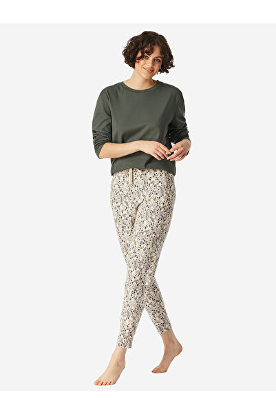 Schiesser Pyjamahose Mix & Relax Schlaf-Hose Pyjama Schlafmode