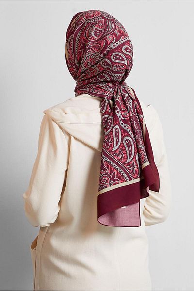 Alvina Ethnic Patterned Shal 4472
