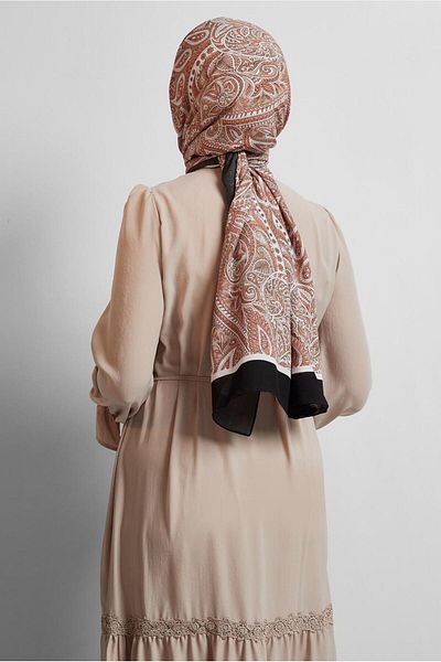 Alvina Ethnic Patterned Shal 4472