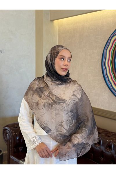 Modakaşmir Esilda Pattern Moon Shawl
