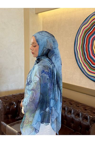 Modakaşmir Esilda Pattern Moon Shawl