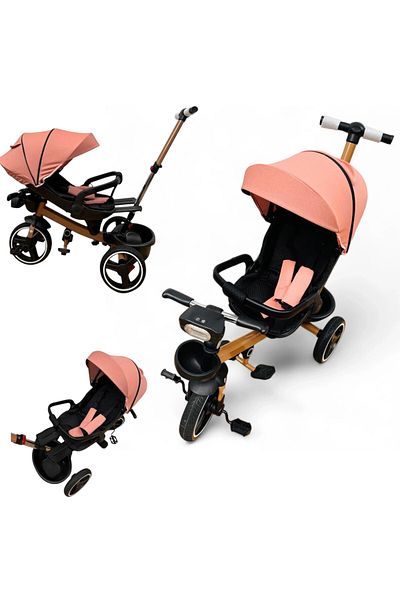 OEM Multifunctional Tricycle for Children, 360° Rotating Seat, Sleeping Position, Foldable