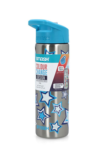 Smash Star Printed Stainless Steel Color Changing Water Bottle 750 ml