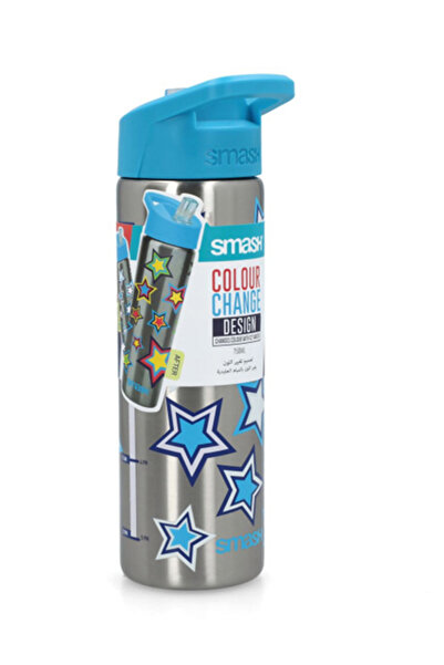 Smash Star Printed Stainless Steel Color Changing Water Bottle 750 ml