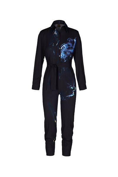 tessitura Blue Smoke Jumpsuit