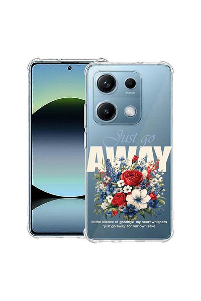 bestcase ® Anit Shock Case For Xiaomi Redmi Note 14S, Just Go Away, 1997762 AS 1864