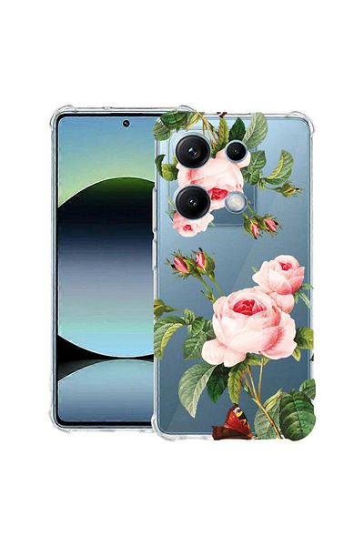 bestcase ® Anit Shock Case For Xiaomi Redmi Note 14S, Rose, 1997762 AS 172