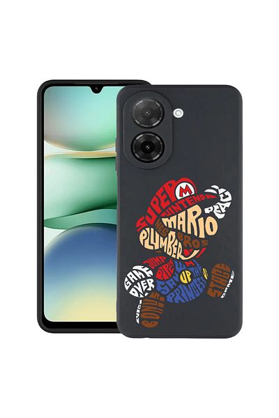 bestcase ® Slim Silicon Case For Xiaomi Redmi A5, Calligraphy Super Mario, 2030991 B 1524