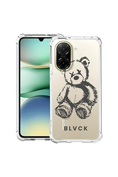 bestcase ® Carcasă Anit Shock pentru Xiaomi Redmi A5, Negru Ursuleț de Pluș, ...