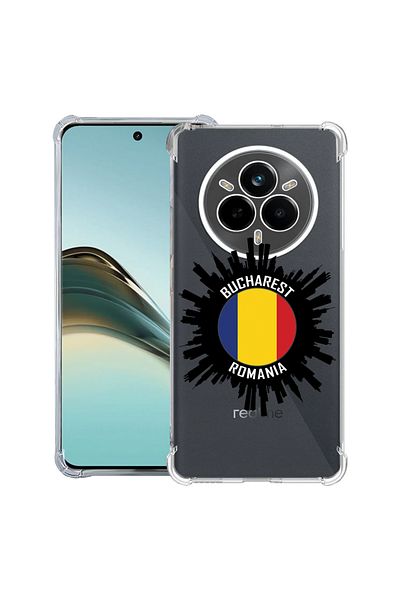 bestcase ® Anit Shock Case For Realme 14 Pro Plus, Bucharest Romania, 1997763 AS 1814
