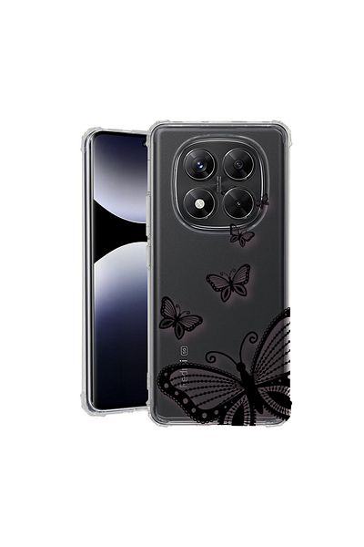 bestcase ® Anit Shock Case For Xiaomi Redmi Note 14 Pro 4G, Butterfly, 1997764 AS 79