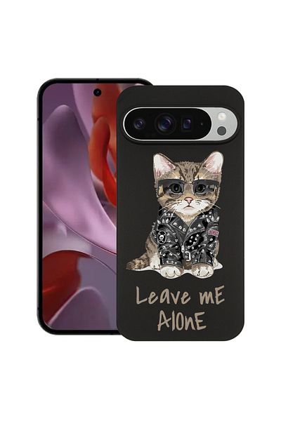 bestcase ® Slim Silicon Case For Google Pixel 10 Pro XL, Leave Me Alone Cat, 2036426 B 1796