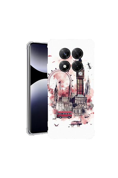 bestcase ® Anit Shock Case For Xiaomi Redmi Note 14 Pro 4G, Visit London, 1997764 AS 1396